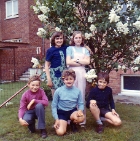 (1973-05) Rudy 11 ans avec ses copains
